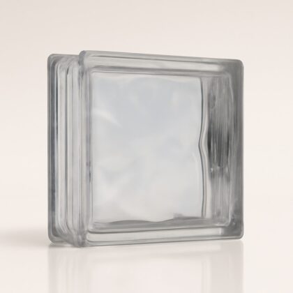 Cloudy Glass block for home decor