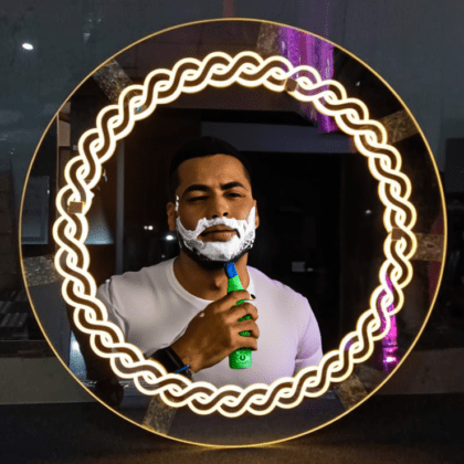 GloVantage LM1005 Round Mirror