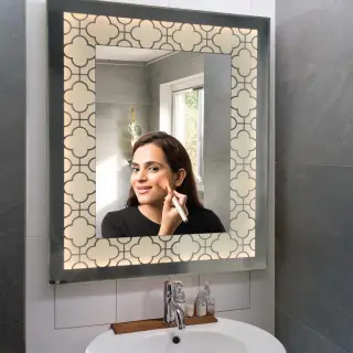 glovantage mirror with lights
