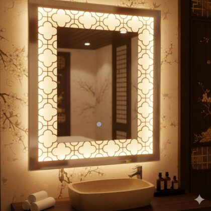 cosmetic mirror with lights LM1022 in spa