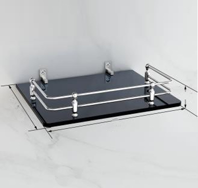 Multi-Purpose Rack shelf/Set Top Box Stand Glass