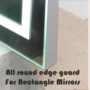 Edge guard protects from mirror damage