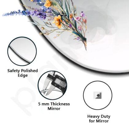 Frameless Mirror