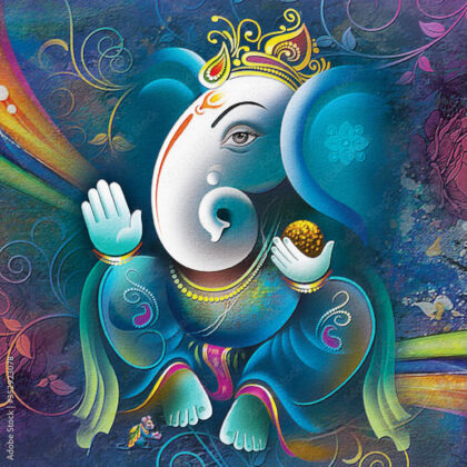 design wall glass modern ganesh
