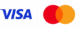 Visa and Master logo for payment