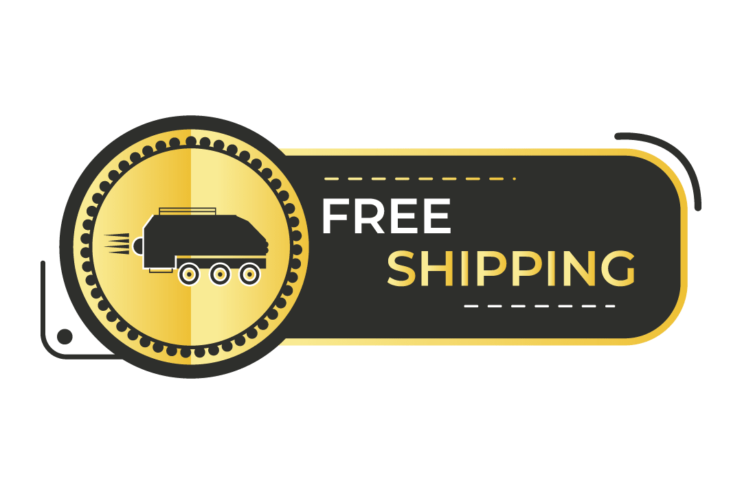 free shipping badge
